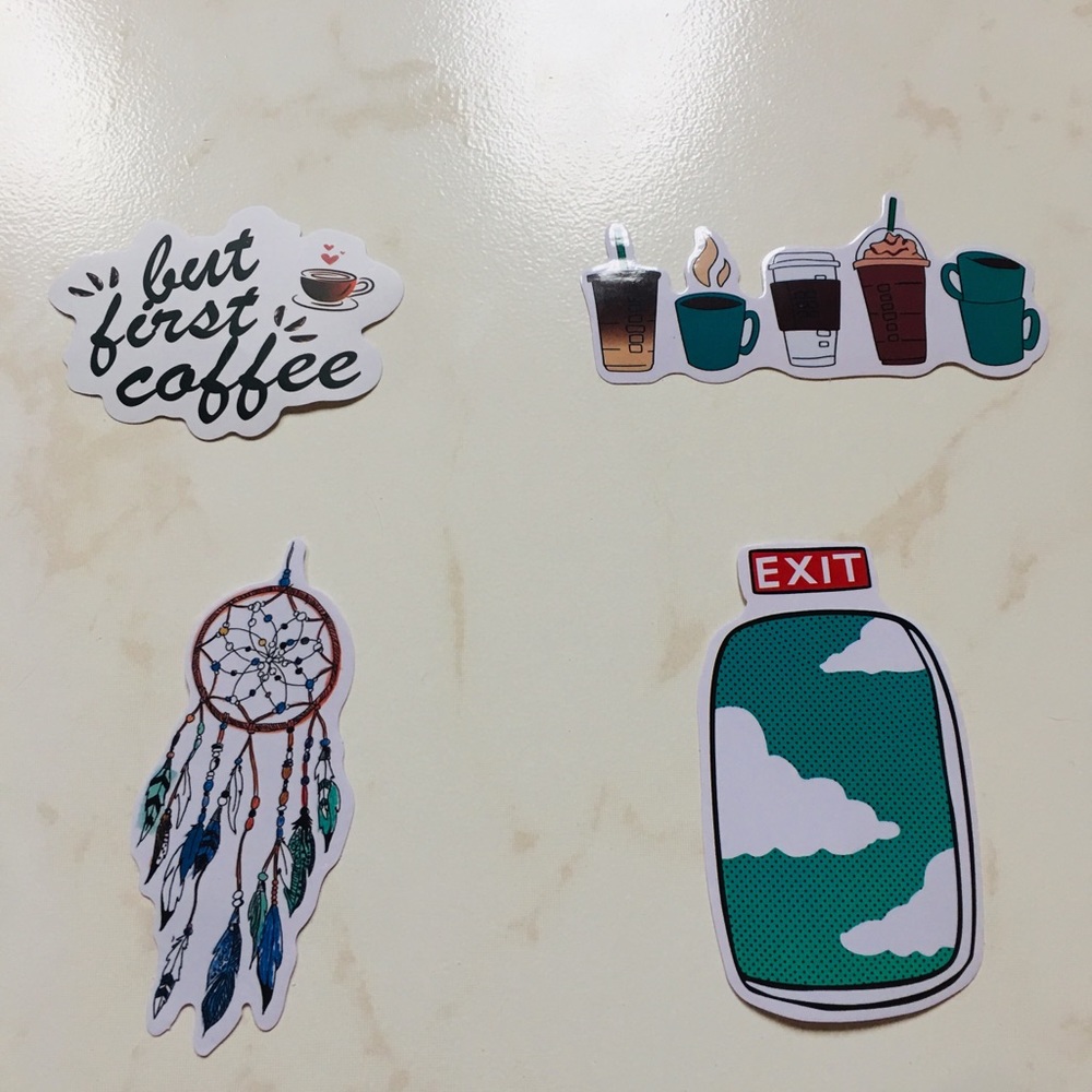 Water proof stickers